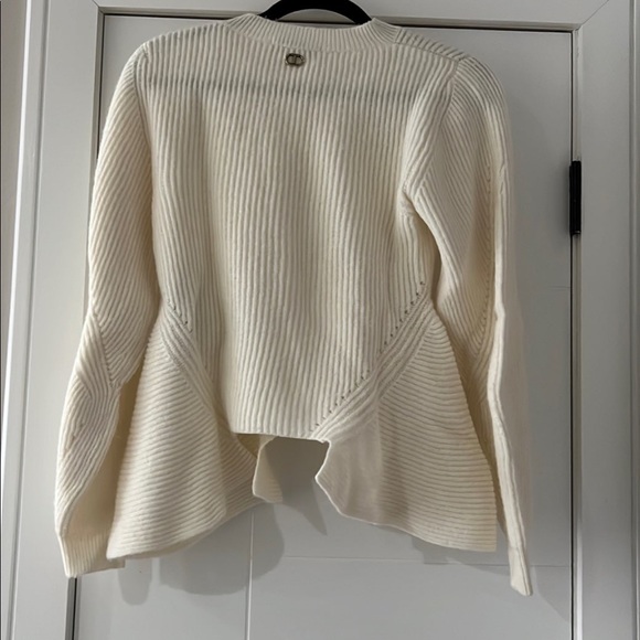 TWINSET Ivory Wool Blend Sweater. Like new. - Picture 4 of 4